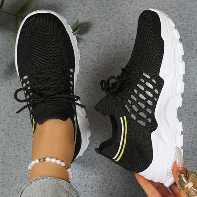 Mia | Orthopedic Sneakers Arch Support Cushioned White Mesh Women Adult 1