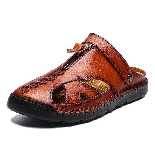 Michael | Hiking Sandals Men Closed Toe Breathable Black Rubber Men Adult 0