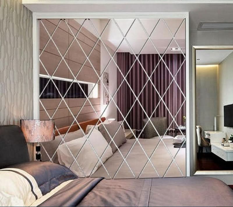 MirraShape | 3D Wall Mirror Decor with Scratch-Resistant Film for Elegant Home Aesthetics 1