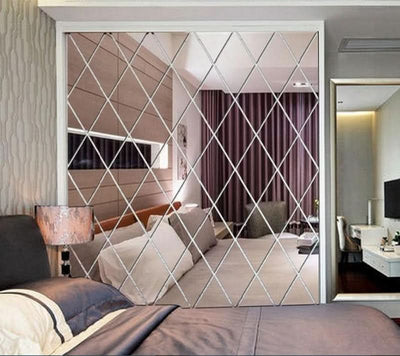 MirraShape | 3D Wall Mirror Decor with Scratch-Resistant Film for Elegant Home Aesthetics 1