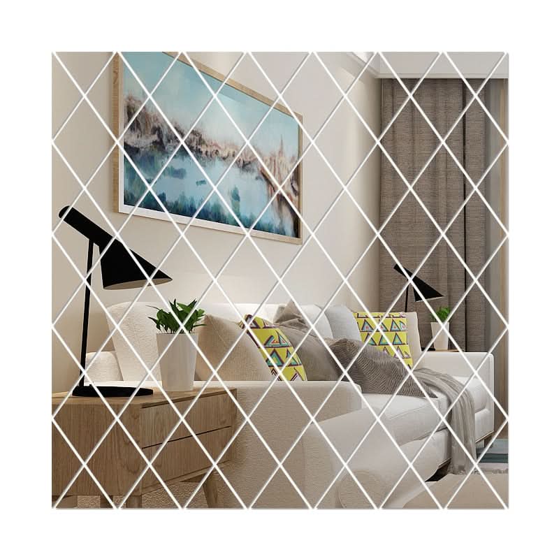 MirraShape | 3D Wall Mirror Decor with Scratch-Resistant Film for Elegant Home Aesthetics 4