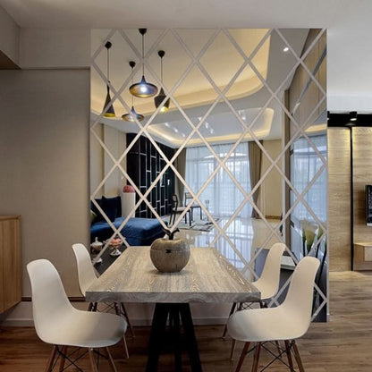 MirraShape | 3D Wall Mirror Decor with Scratch-Resistant Film for Elegant Home Aesthetics 8