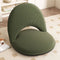 Modern Accent Chair | Soft Lambswool & Corduroy | Foldable Design for Easy Storage | Living Room Chairs