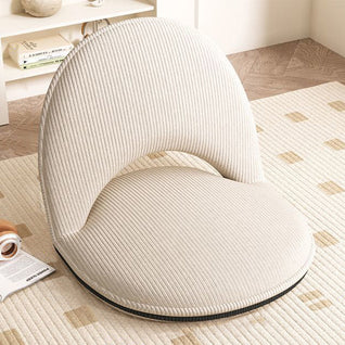 Modern Accent Chair | Soft Lambswool & Corduroy | Foldable Design for Easy Storage | Living Room Chairs