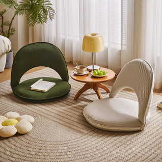 Modern Accent Chair | Soft Lambswool & Corduroy | Foldable Design for Easy Storage | Living Room Chairs