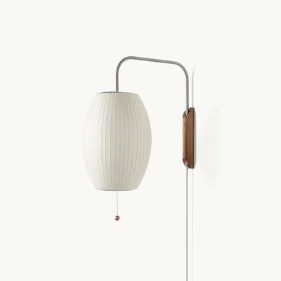 Modern Adjustable Wall Sconce with Plug-In Design Black Metal Glass Lighting for Living Room 1