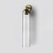 Modern Art Glass Wall Sconce Lighting for Living Room Clear LED Fixture