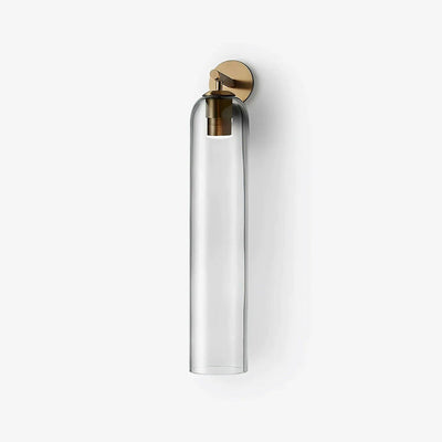 Modern Art Glass Wall Sconce Lighting for Living Room Clear LED Fixture 1