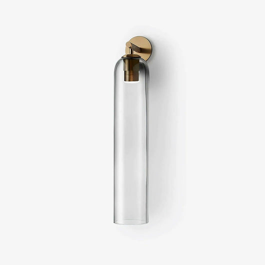 Modern Art Glass Wall Sconce Lighting for Living Room Clear LED Fixture 1