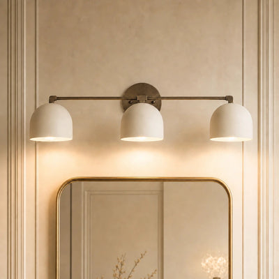 Modern Black Bathroom Vanity Sconce Light with Deep Ball Design Wall Mounted Metal Fixture 1