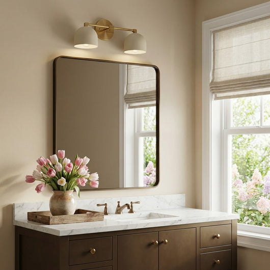 Modern Black Bathroom Vanity Sconce Light with Deep Ball Design Wall Mounted Metal Fixture 6