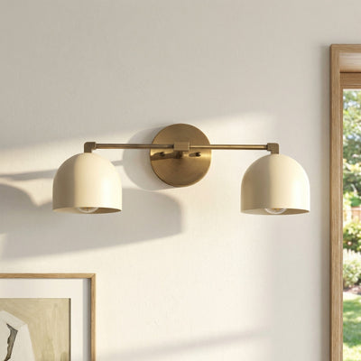 Modern Black Bathroom Vanity Sconce Light with Deep Ball Design Wall Mounted Metal Fixture 8