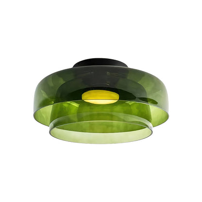 Modern Flush Mount Ceiling Light LED Glass Fixture for Living Room Dining Bedroom 14