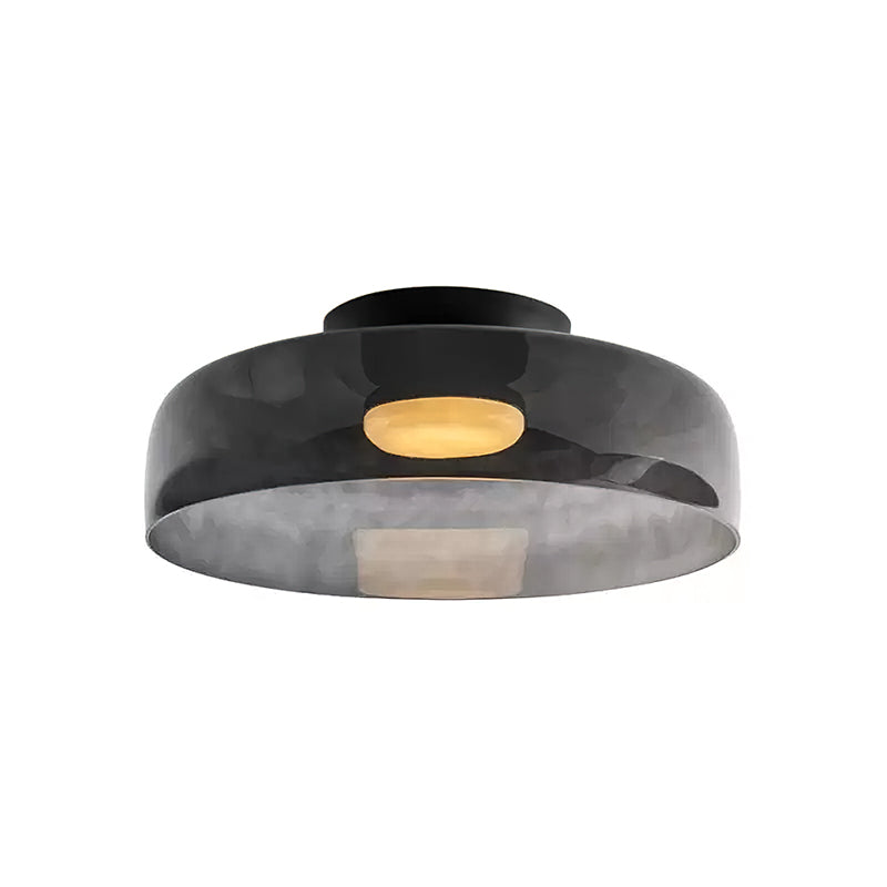 Modern Flush Mount Ceiling Light LED Glass Fixture for Living Room Dining Bedroom 15
