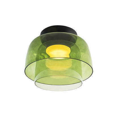 Modern Flush Mount Ceiling Light LED Glass Fixture for Living Room Dining Bedroom 20