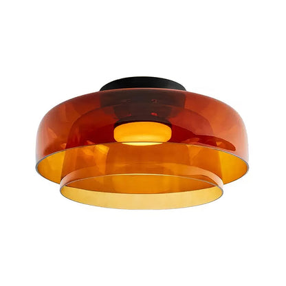 Modern Flush Mount Ceiling Light LED Glass Fixture for Living Room Dining Bedroom 21