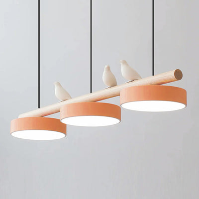 Modern Glass Pendant Light for Kitchen Island Adjustable Height White Glass 14