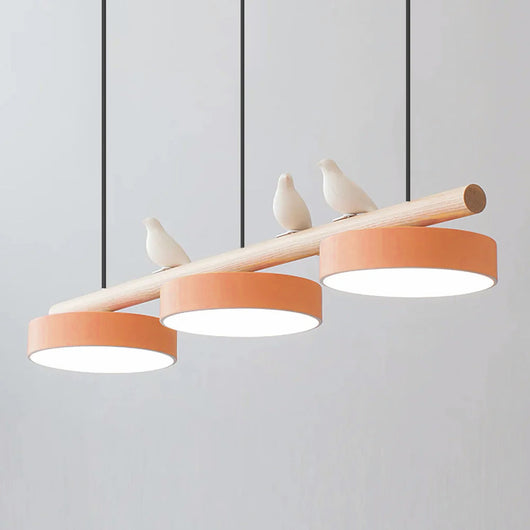 Modern Glass Pendant Light for Kitchen Island Adjustable Height White Glass 14