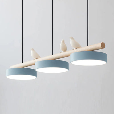 Modern Glass Pendant Light for Kitchen Island Adjustable Height White Glass 18