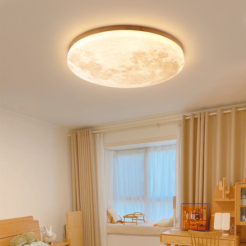 Modern LED Flush Mount Ceiling Light Minimalist Acrylic Fixture for Living Room Bedroom Hallway 0