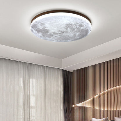 Modern LED Flush Mount Ceiling Light Minimalist Acrylic Fixture for Living Room Bedroom Hallway 3