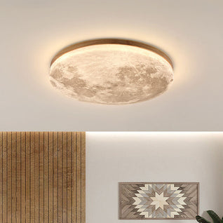 Modern LED Flush Mount Ceiling Light Minimalist Acrylic Fixture for Living Room Bedroom Hallway