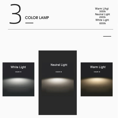 Modern LED Flush Mount Ceiling Light Walnut Grain Design for Indoor Living Spaces 6