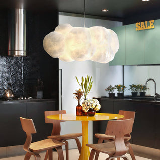 Modern Pendant Light | Handmade Metal Fixture with Adjustable Chain | Ideal for Bedroom and Dining Room