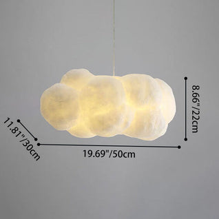 Modern Pendant Light | Handmade Metal Fixture with Adjustable Chain | Ideal for Bedroom and Dining Room