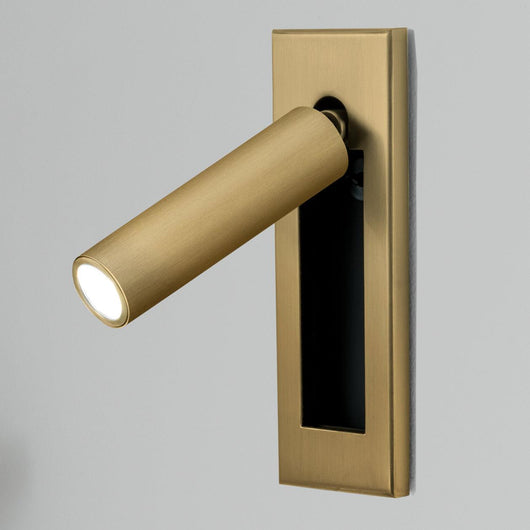 Modern Wall Sconce with Adjustable LED Light Metal and Glass Design for Bedroom White 13