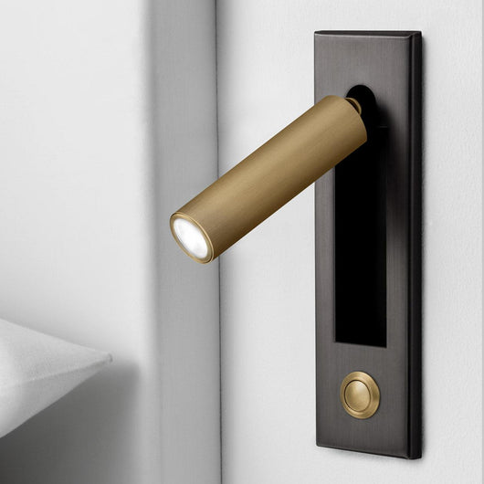 Modern Wall Sconce with Adjustable LED Light Metal and Glass Design for Bedroom White 18