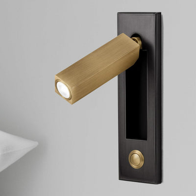 Modern Wall Sconce with Adjustable LED Light Metal and Glass Design for Bedroom White 23