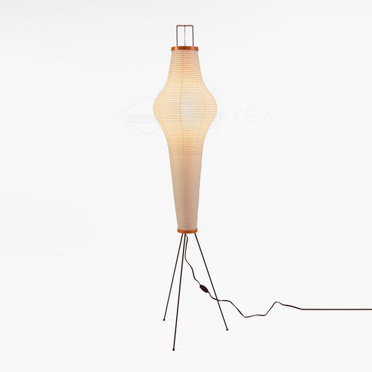 MulberryGlow | Modern Elegant Rice Paper Floor Lamp for Living Room 11