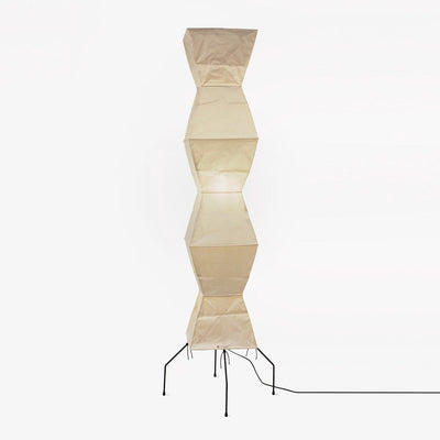 MulberryGlow | Modern Elegant Rice Paper Floor Lamp for Living Room 9