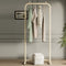Narrow Hall Tree | Stainless Steel | Space-Saving Design | Modern Entryway Storage Solution