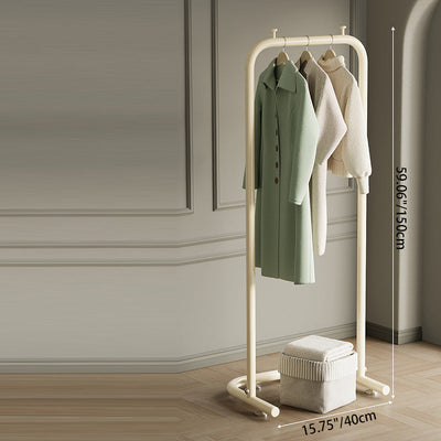 Narrow Hall Tree | Stainless Steel | Space-Saving Design | Modern Entryway Storage Solution 4