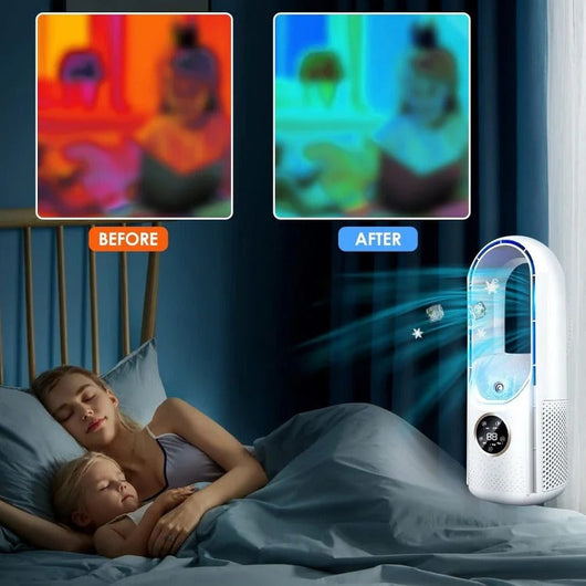NexaCool | Portable Air Conditioner with Bladeless Design and Ultra-Quiet Operation for Home and Office 3