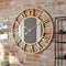 NexaCore | Large Wall Clock Decor with Mirror Finish for Timeless Home Aesthetics