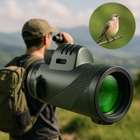 NexaCore | Monocular with 600x Ultra-Zoom and Multi-Coated HD Lens for Outdoor Adventures 0