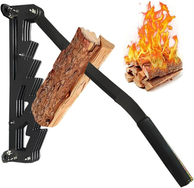 NexaSplit | Firewood Splitter with Durable Wall-Mounted Design for Efficient Kindling Preparation 0