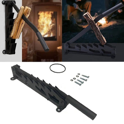 NexaSplit | Firewood Splitter with Durable Wall-Mounted Design for Efficient Kindling Preparation 5