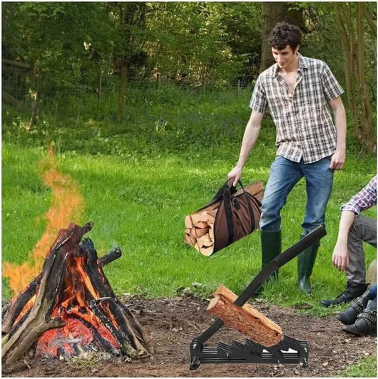 NexaSplit | Firewood Splitter with Durable Wall-Mounted Design for Efficient Kindling Preparation 6