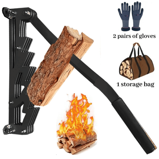 NexaSplit | Firewood Splitter with Durable Wall-Mounted Design for Efficient Kindling Preparation 9