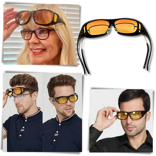 NexaVision | Night Driving Glasses with Polarized Anti-Glare Lenses for Enhanced Low-Light Visibility 1