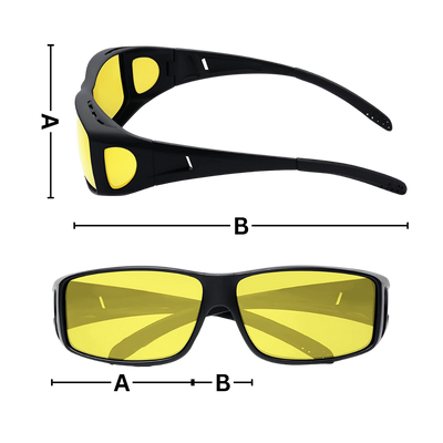 NexaVision | Night Driving Glasses with Polarized Anti-Glare Lenses for Enhanced Low-Light Visibility 2