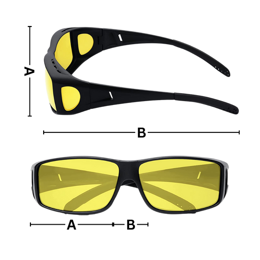 NexaVision | Night Driving Glasses with Polarized Anti-Glare Lenses for Enhanced Low-Light Visibility 2