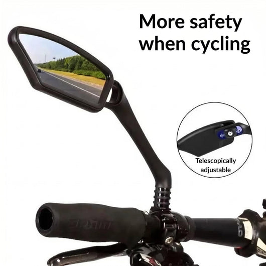 Nexa | Bicycle Mirror with 360° Adjustability and Shatterproof Design for Enhanced Safety 011