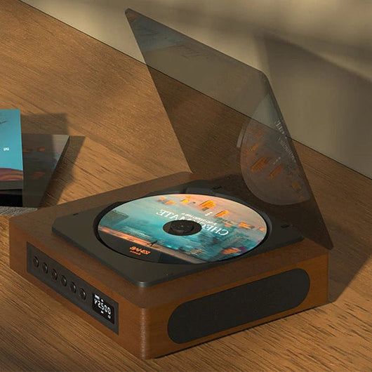 Nexa | Bluetooth CD Player with FM Tuner for Stylish Audio Streaming 2