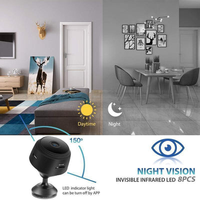 Nexa | Mini Camera with Night Vision and Magnetic Base for Home Security Monitoring 5