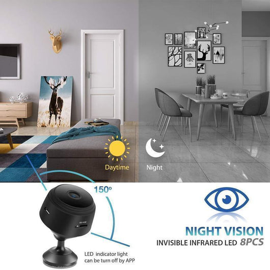 Nexa | Mini Camera with Night Vision and Magnetic Base for Home Security Monitoring 5